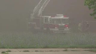 Fire at John Crowley Inc