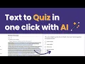 Generate Quiz Questions with AI Easy Tutorial
