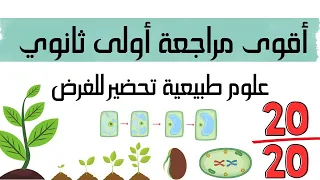 مراجعة علوم للفرض الأول أولى ثانوي شعبة علوم و تكنلوجيا 