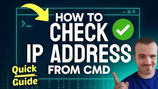 How to CHECK IP Address from CMD Step by Step