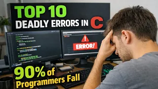 Top 10 Deadly Errors in C That Crash Your Code C Programming Mistakes Explained