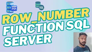 ROW - Number function in SQL Server