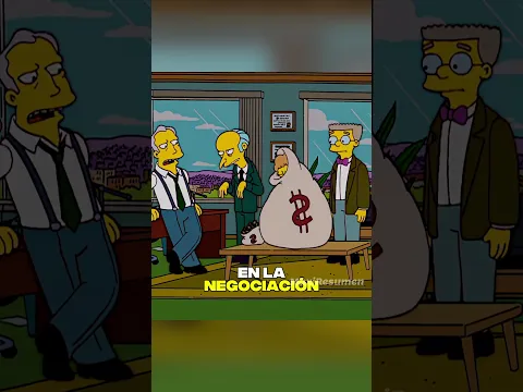 El Sr  Burns compró los medios de comunicación  #simpsons #lossimpson #thesimpsons