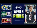 NFL Week 8 BETTING Expert Picks For Every Game I CBS Sports