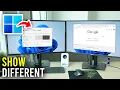 How To Make Two Monitors Show Different Things In Windows - Full Guide