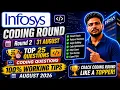 Infosys coding tips 2026 round 2 3 infosys mass hiring off campus 2026 tips and tricks