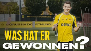 Stunning peek into a training session BVB warm up in style for the HSV match