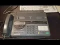 Panasonic KX-F250 Fax Machine 1993