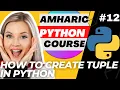 2023 Python Amharic Course - Tuples on Python Simple 2023 UPDATED