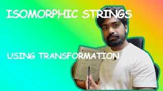 Isomorphic Strings LeetCode 205 Javascript Using Transformation