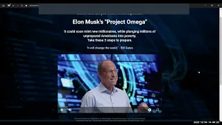 ELON MUSK S PROJECT OMEGA