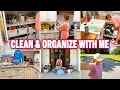 CLEAN ORGANIZE WITH ME HOME ORGANIZING IDEAS Back to school Walmart Haul