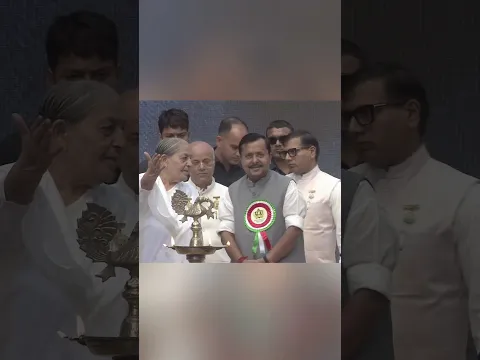 Honouring Distinguished Dignitaries at the Global Summit 2026 - Nitin Nabin Ji, Bhajan Lal Sharma Ji