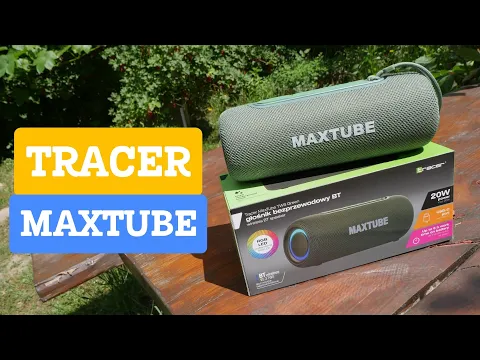 Download MP3 Tracer MAXTUBE - budżetowy głośnik z podświetleniem | test, recenzja