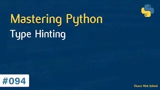 Learn Python in Arabic - Type Hinting