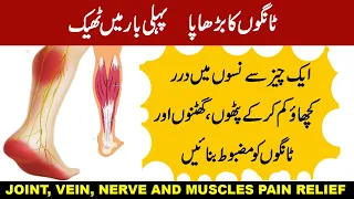Most Powerfull Foods to Strengthen Your Legs | Joint Pain, Veins Pain, Muscles Pain Treatment