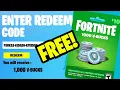 FREE 1 000 V-BUCKS GIFT CARD REDEEM GLITCH