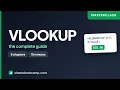 VLOOKUP in Google Sheets Complete Tutorial Syntax Errors and When Not to Use It