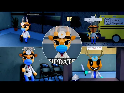 Animal Hospital - ALL Dr. Harlow Cutscenes, Dialogue, & SECRET INTERACTIONS [ROBLOX]