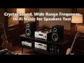 Download Lagu Hi-Fi Wide Range Frequency in True Stereo Soundscapes.
