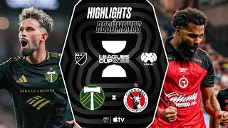 Portland Timbers vs Club Tijuana Leagues Cup Full Match Highlights