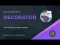 Structural 4 Decorator design pattern in JavaScript