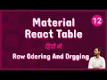 Material React Table - Row Ordering and Darging Feature 12