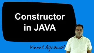 Constructor in JAVA Learn JAVA with Practical Examples Hindi Urdu