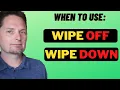 PHRASAL OFF VS WIPE OF WIPE PRONUNCIATION
