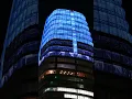 Closeup of the top of Salesforce Tower