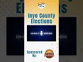ESN News August 11th 2026 Inyo County Elections
