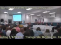 Larry Williams Concerning Fannin County School Transgender Bathrooms