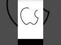 apple logo by python