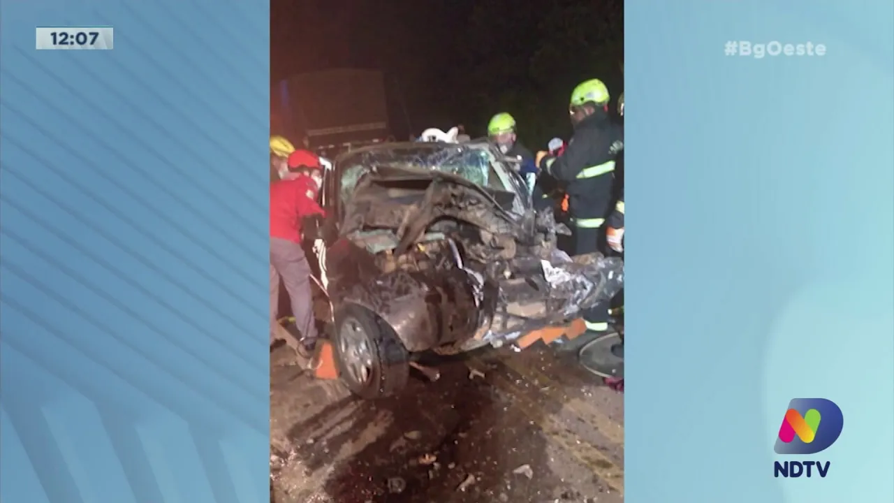 Rio das Antas: Acidente com três veículos deixa motorista ferido