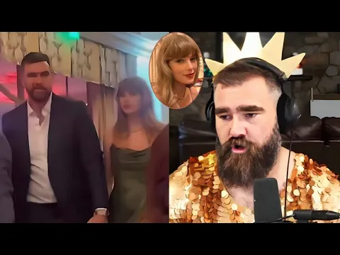 Download MP3 Jason Kelce observed Taylor and Travis's recent appearance at a Las Vegas charity gala