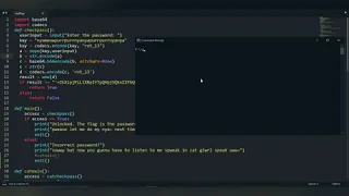 Reverse Engineering challenge Houseplant CTF Python