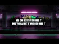 Sammy Virji - If You Need It (Lyrics)