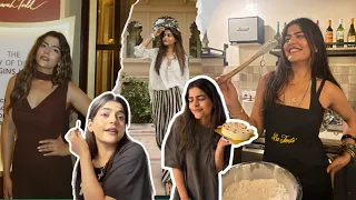 What i’ve been up to lately | udaipur, aerial yoga & pizza making🌸✨