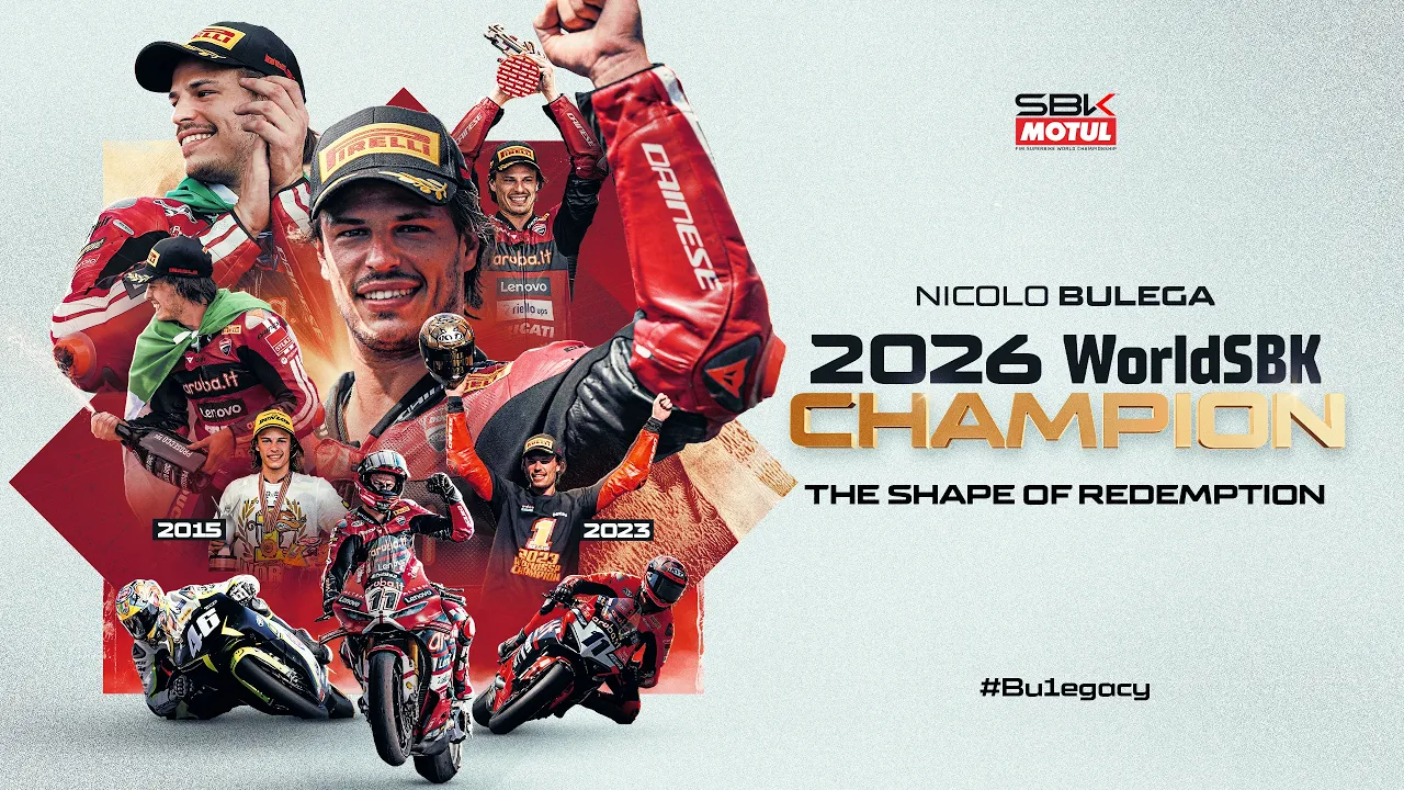 #BU1EGACY: From the lows to WORLD CHAMPION 🏆 | 2026 #ItalianWorldSBK 🇮🇹