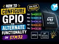 Unlock STM32 Peripherals GPIO Alternate Function Made Simple Bare Metal No HAL library