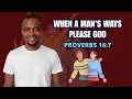 When a Man s Ways Please God Proverbs 16 7 Explained with Jacob and Esau