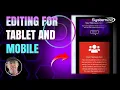 Divi Theme Responsive Device Editing