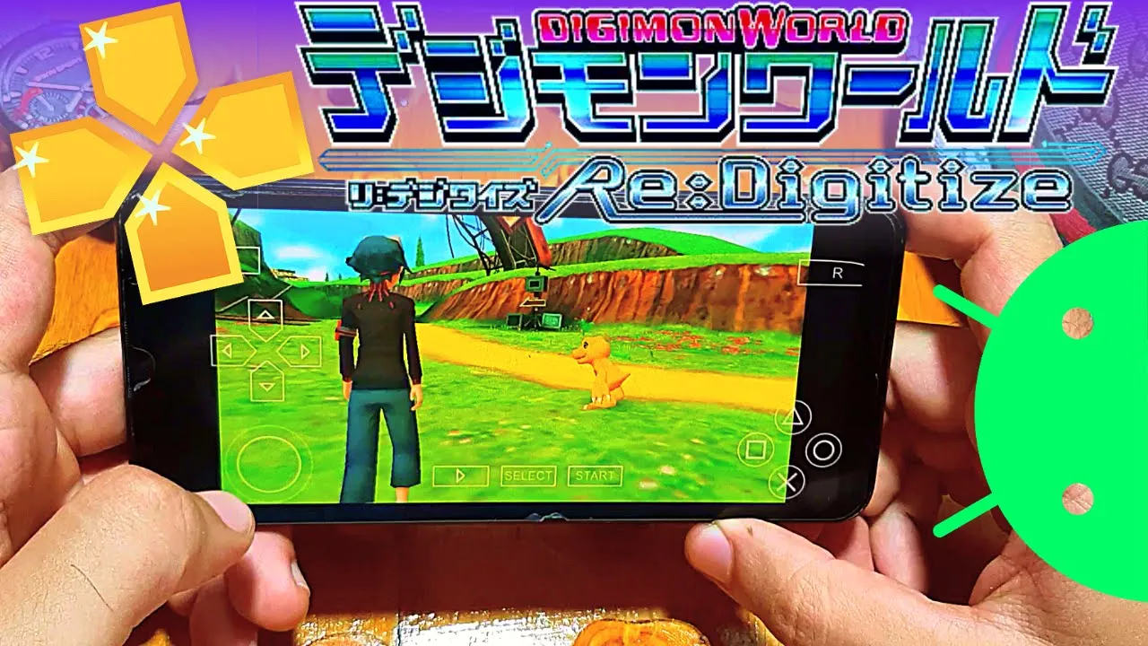 Digimon World Re Digitize for Android - PSP Emulator PPSSPP - Gameplay 2022