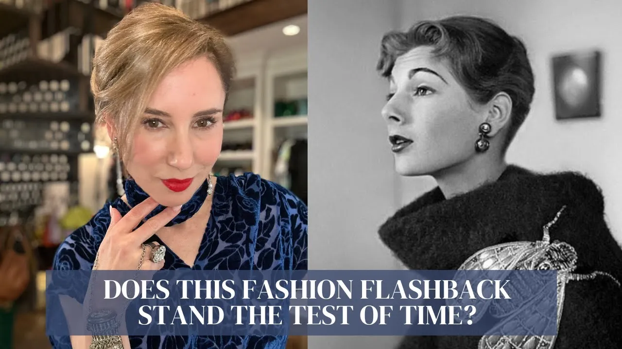 Does This Fashion Flashback Stand The Test of Time? || Reinventing A Lost Style #vintage #flashback