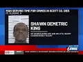 Man serving time for crimes in Scott County dies