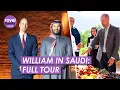 Lagu Prince William’s FULL Saudi Arabia Tour From Riyadh to AlUla