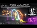 Animate Motion Graphics on a Spline Path in Unreal Engine