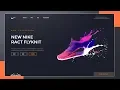 Nike Website UI Design Tutorial HTML CSS and JavaScript