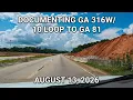 Documenting Ga 316W From The 10 Loop To Ga 81 Winder Aug 13th 2026