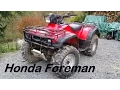 The new project Honda foreman 450 atv first look cold start